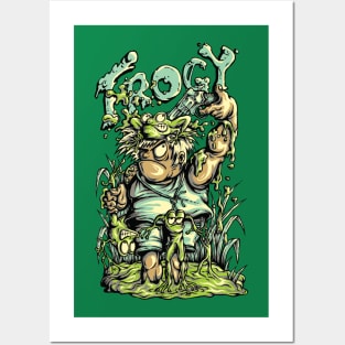 Frogman Posters and Art